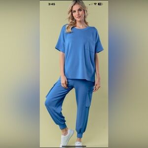 White Birch SCUBA set cargo jogger 1X